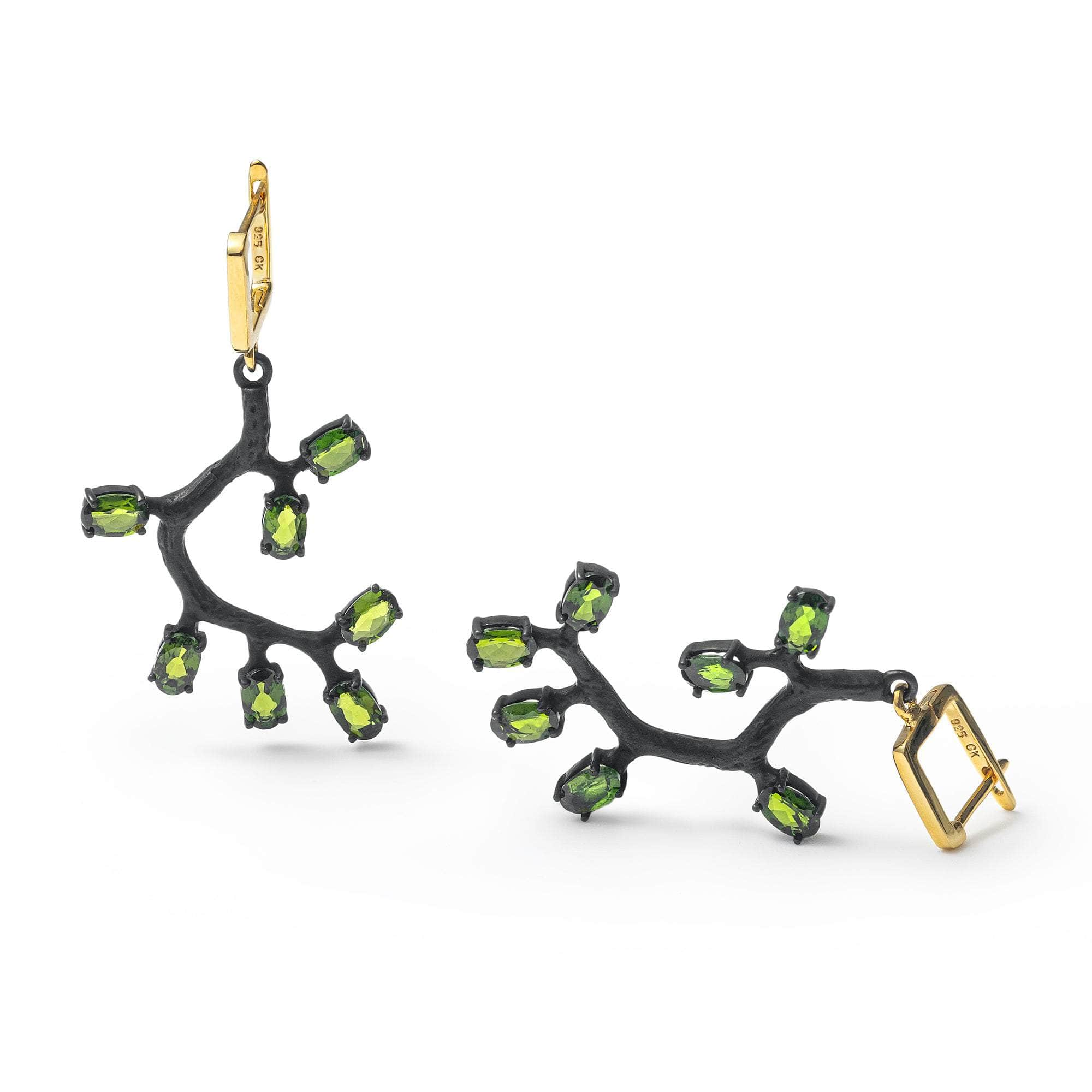 Elgar Chrome Diopside Earrings GERMAN KABIRSKI