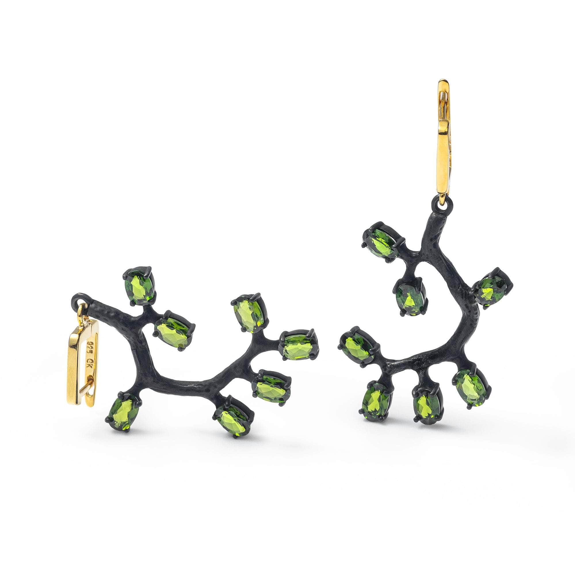 Elgar Chrome Diopside Earrings GERMAN KABIRSKI