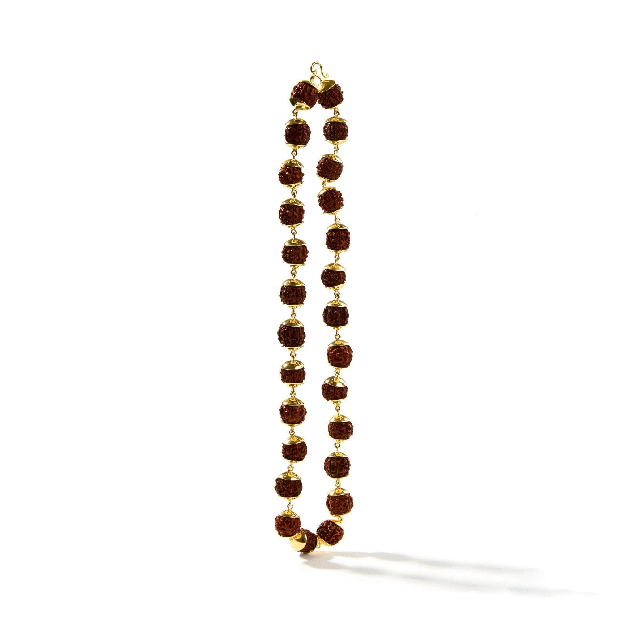 Kosm Rudraksha Beads Necklace GERMAN KABIRSKI