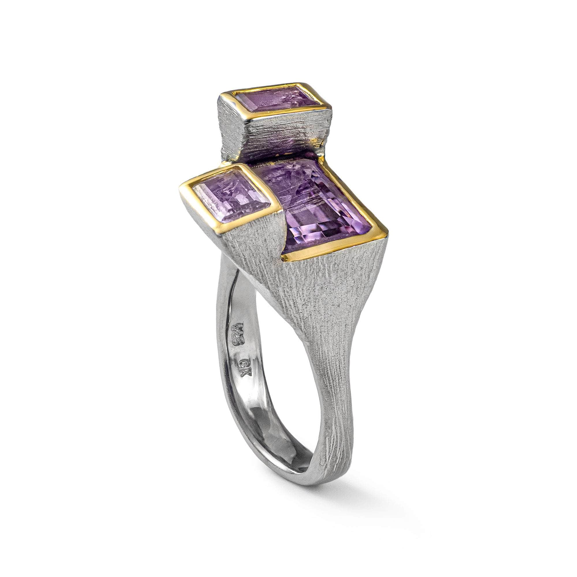 Lono Amethyst Ring GERMAN KABIRSKI