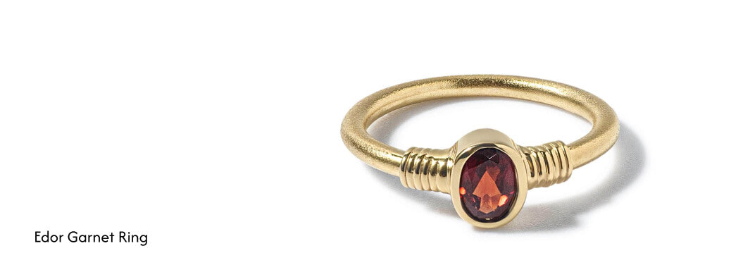 edor garnet ring