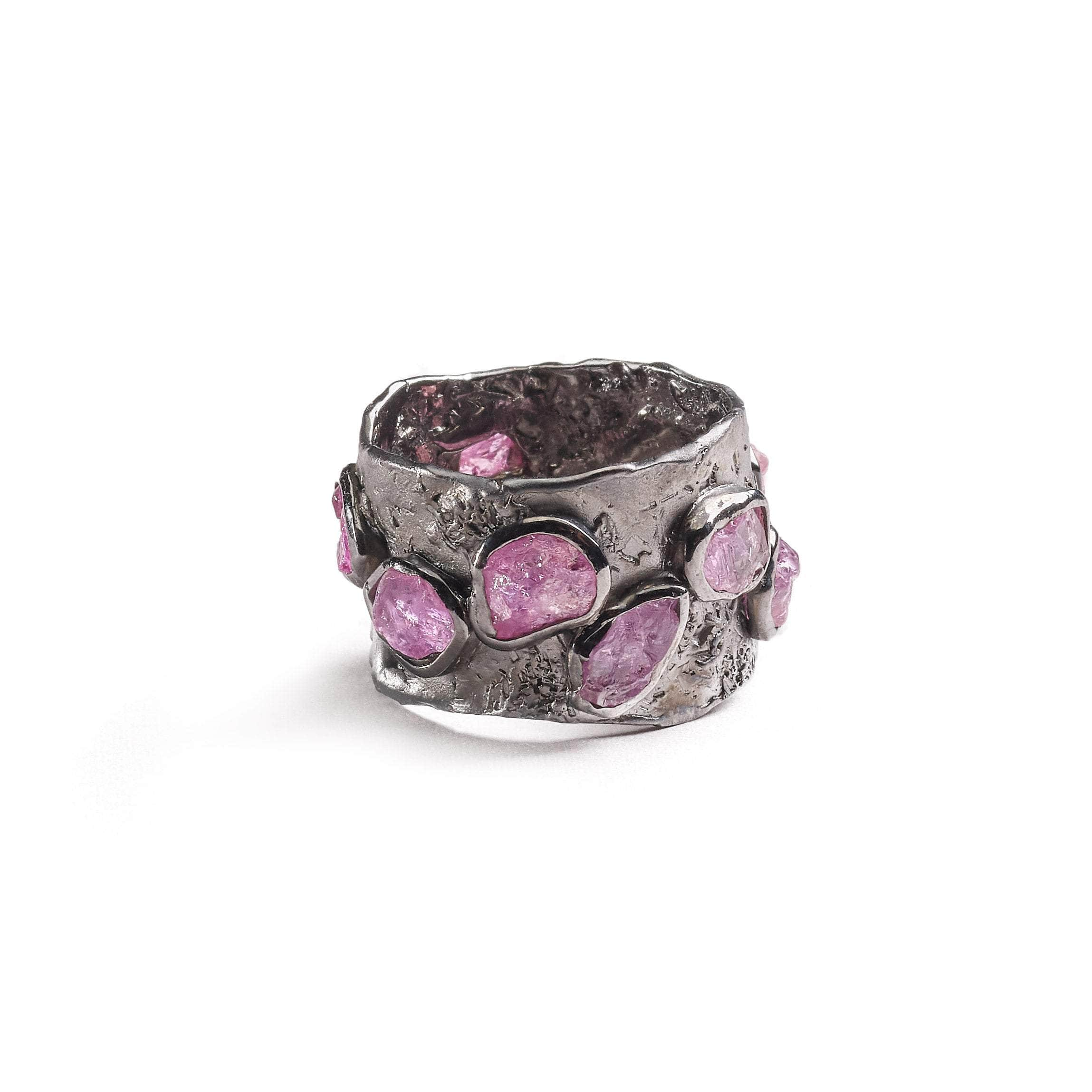 Metina Pink Sapphire Ring GERMAN KABIRSKI