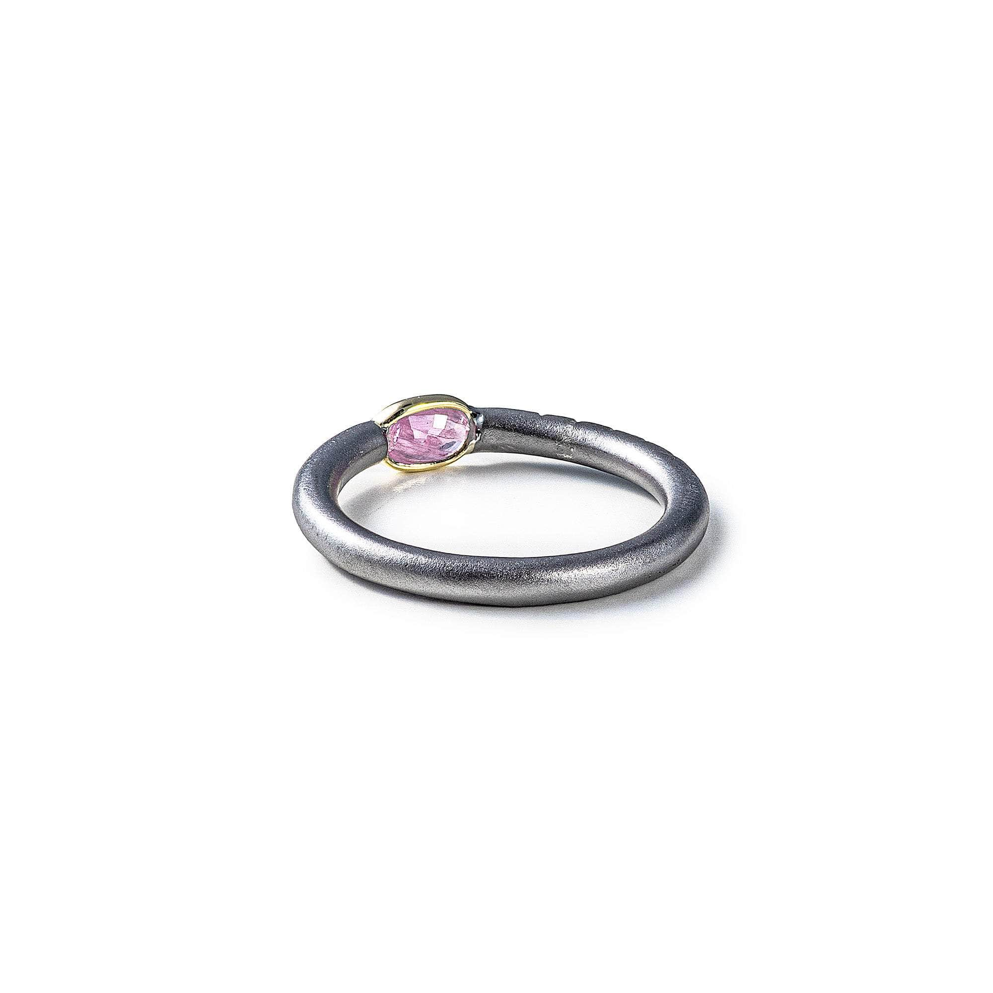 Musa Pink Sapphire Ring (Black Rhodium) GERMAN KABIRSKI