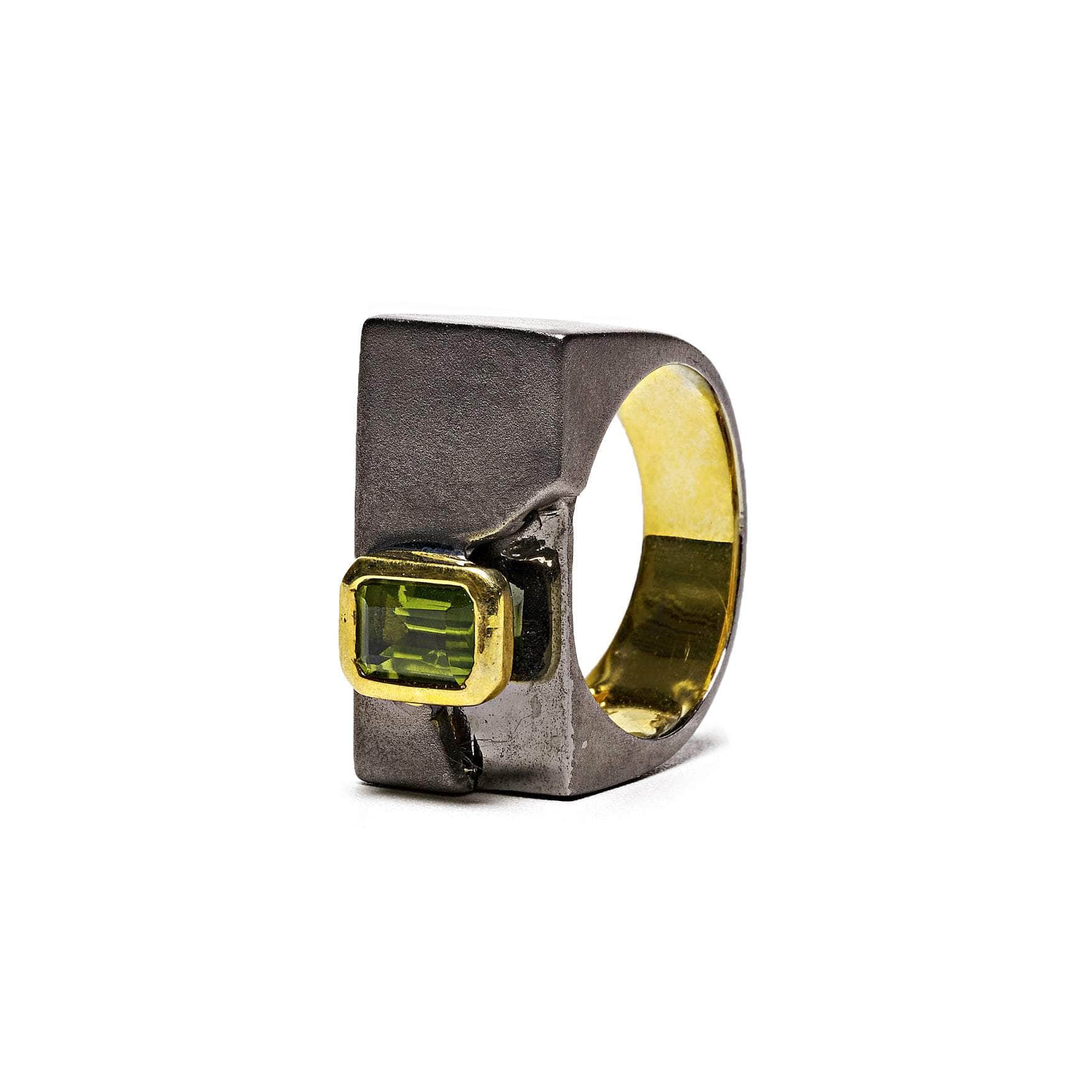 Orgo Peridot Ring GERMAN KABIRSKI