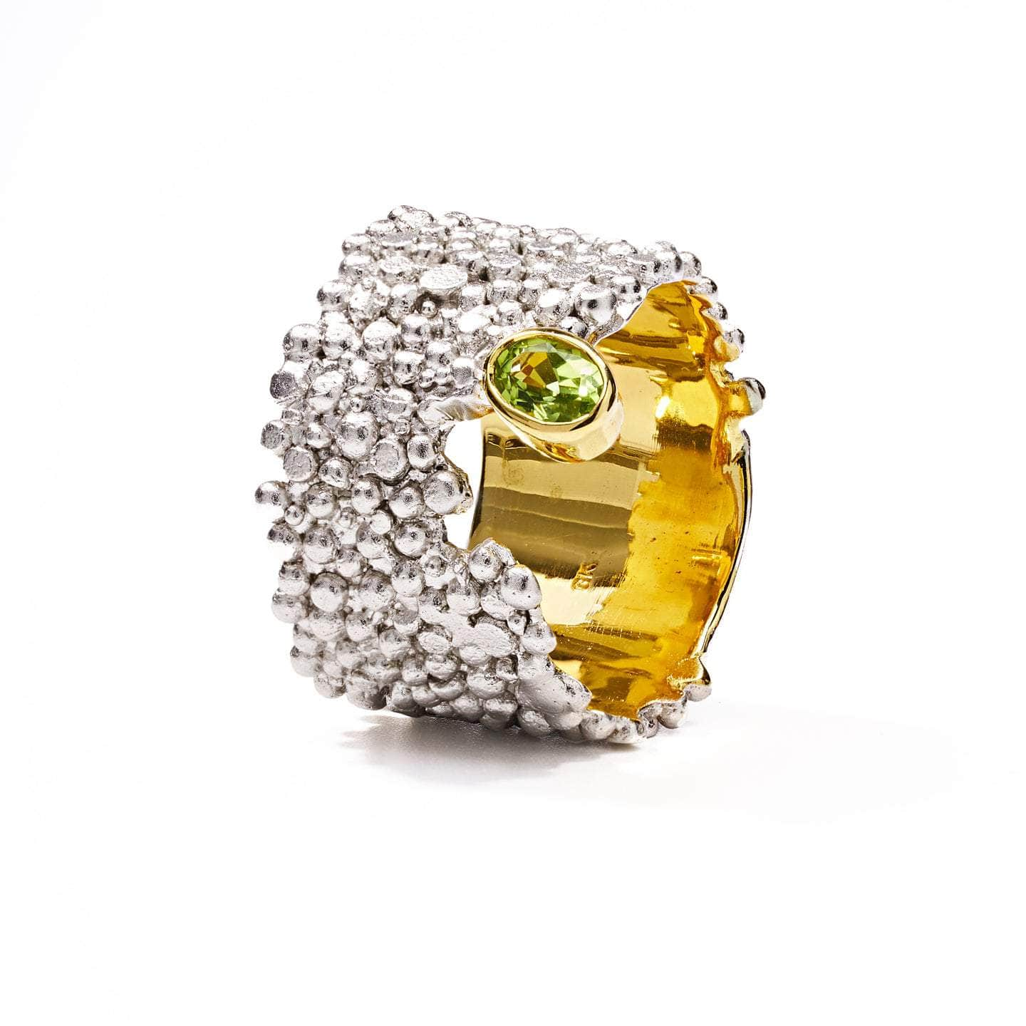 Ouida Peridot Ring GERMAN KABIRSKI