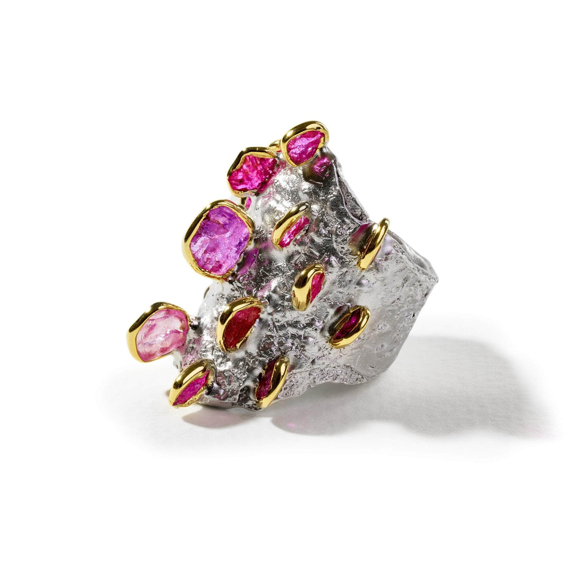 Ovi Rough Ruby Ring GERMAN KABIRSKI