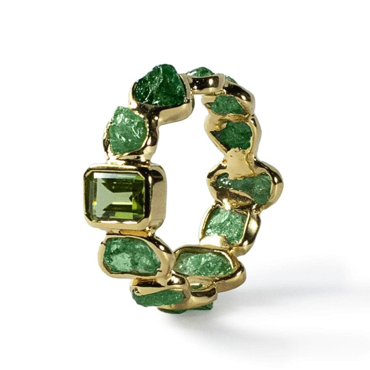 Planta Tsavorite and Peridot Ring GERMAN KABIRSKI