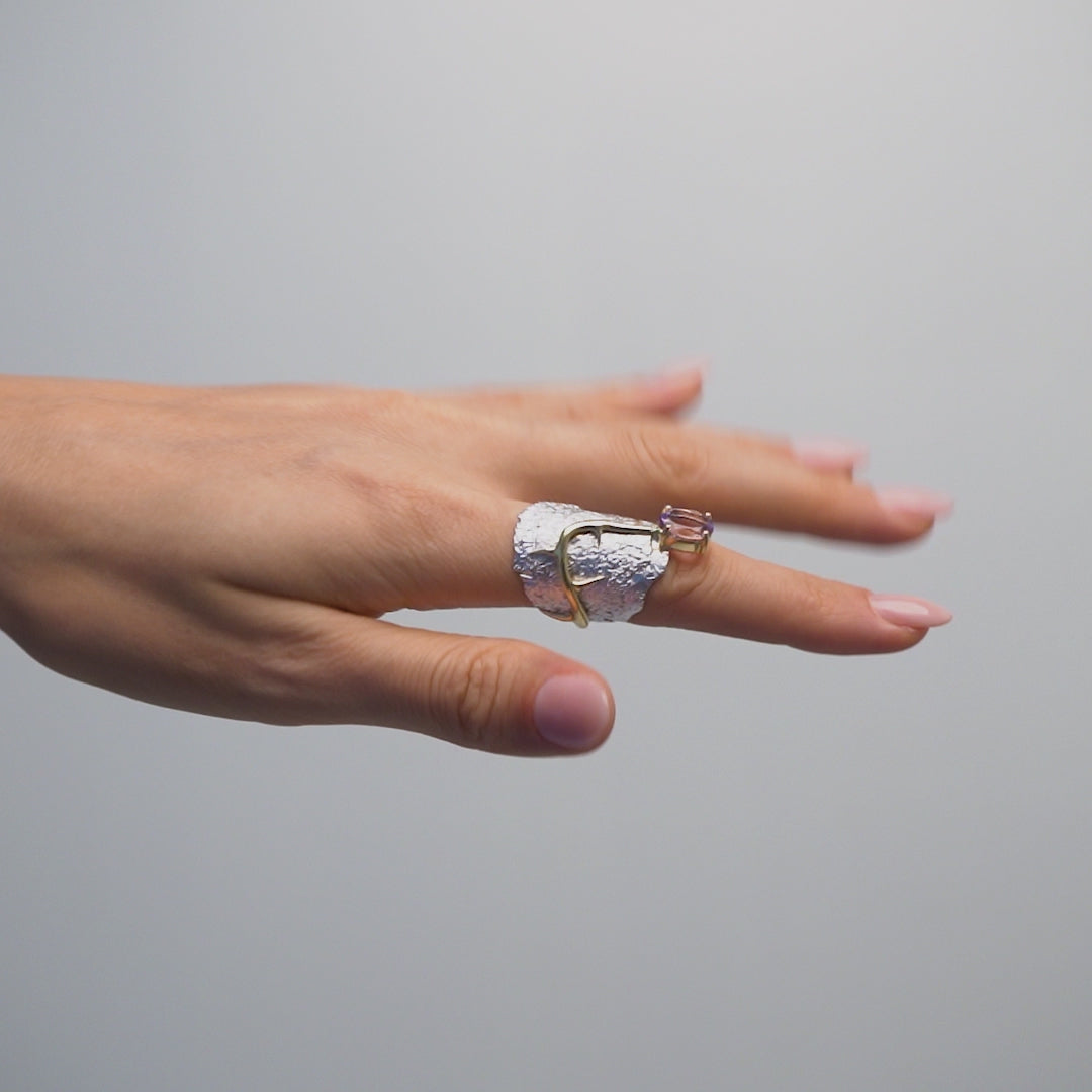 Adelinde Amethyst Ring