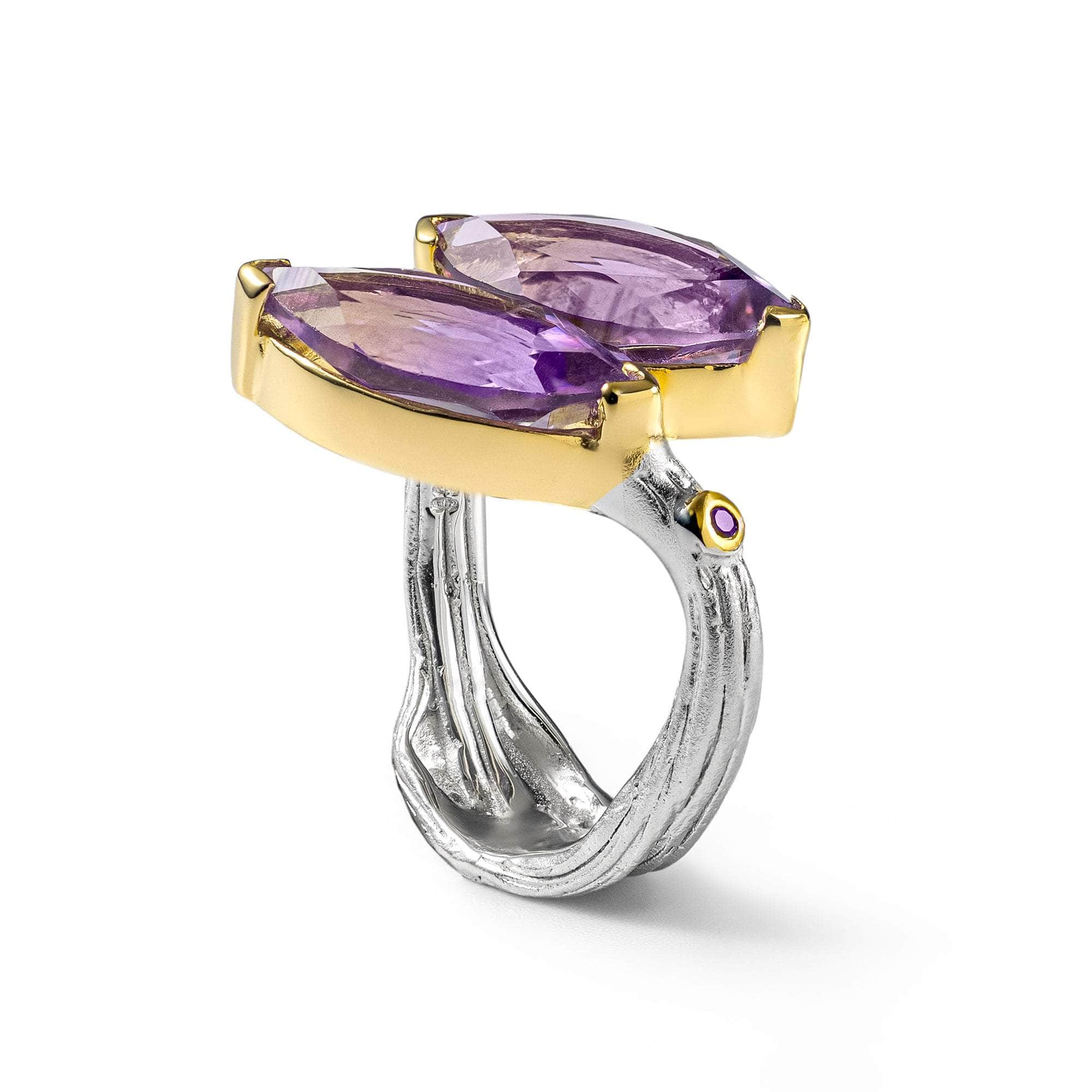 Rauge Amethyst Ring GERMAN KABIRSKI