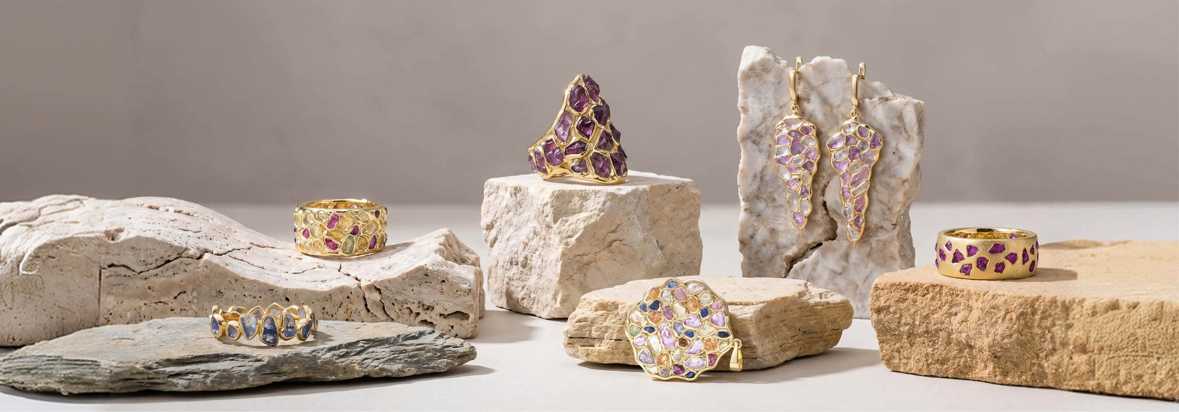 raw gems jewelry by german kabirski