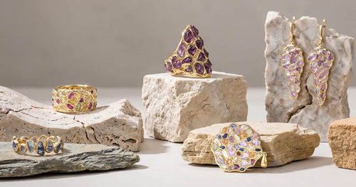 raw gems jewelry by german kabirski
