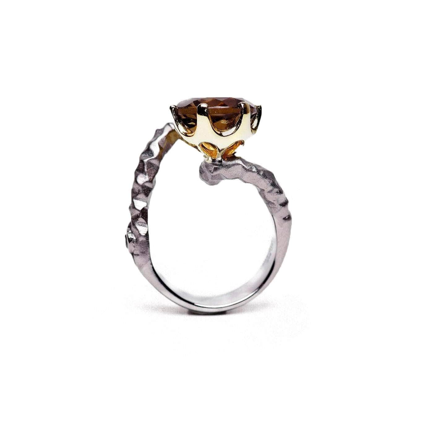 Serilda Smoky Quartz Ring GERMAN KABIRSKI