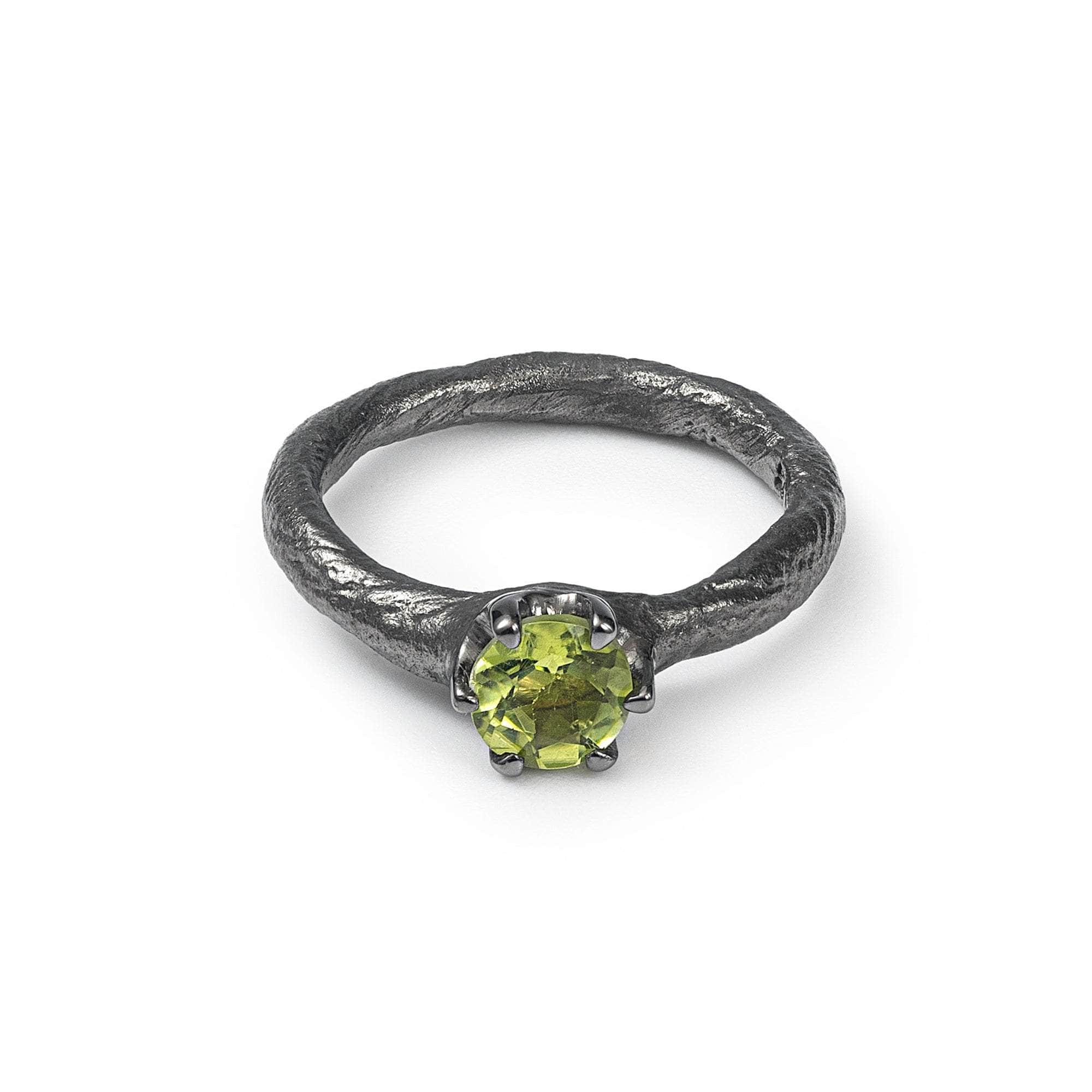 Shobu Peridot Ring GERMAN KABIRSKI