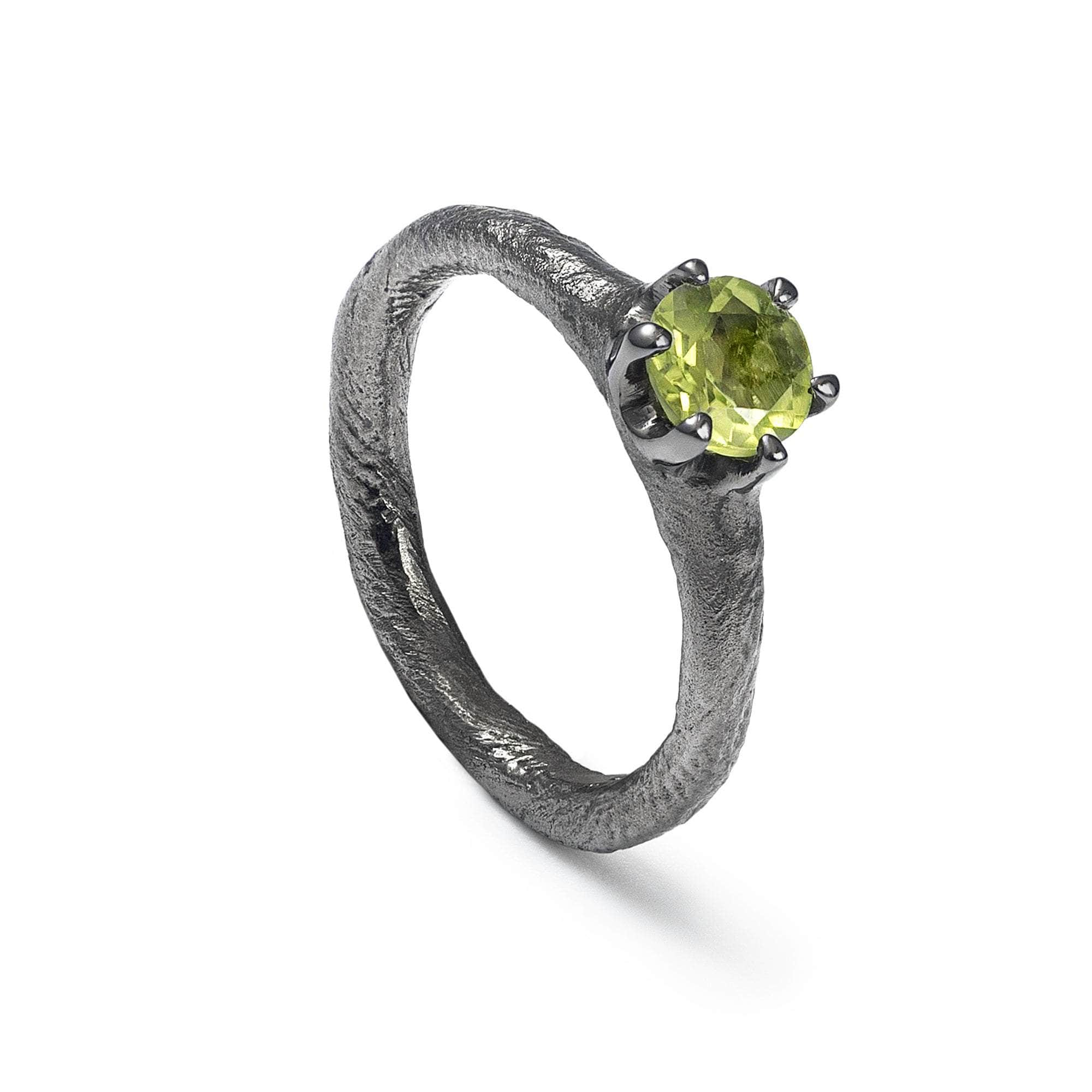 Shobu Peridot Ring GERMAN KABIRSKI