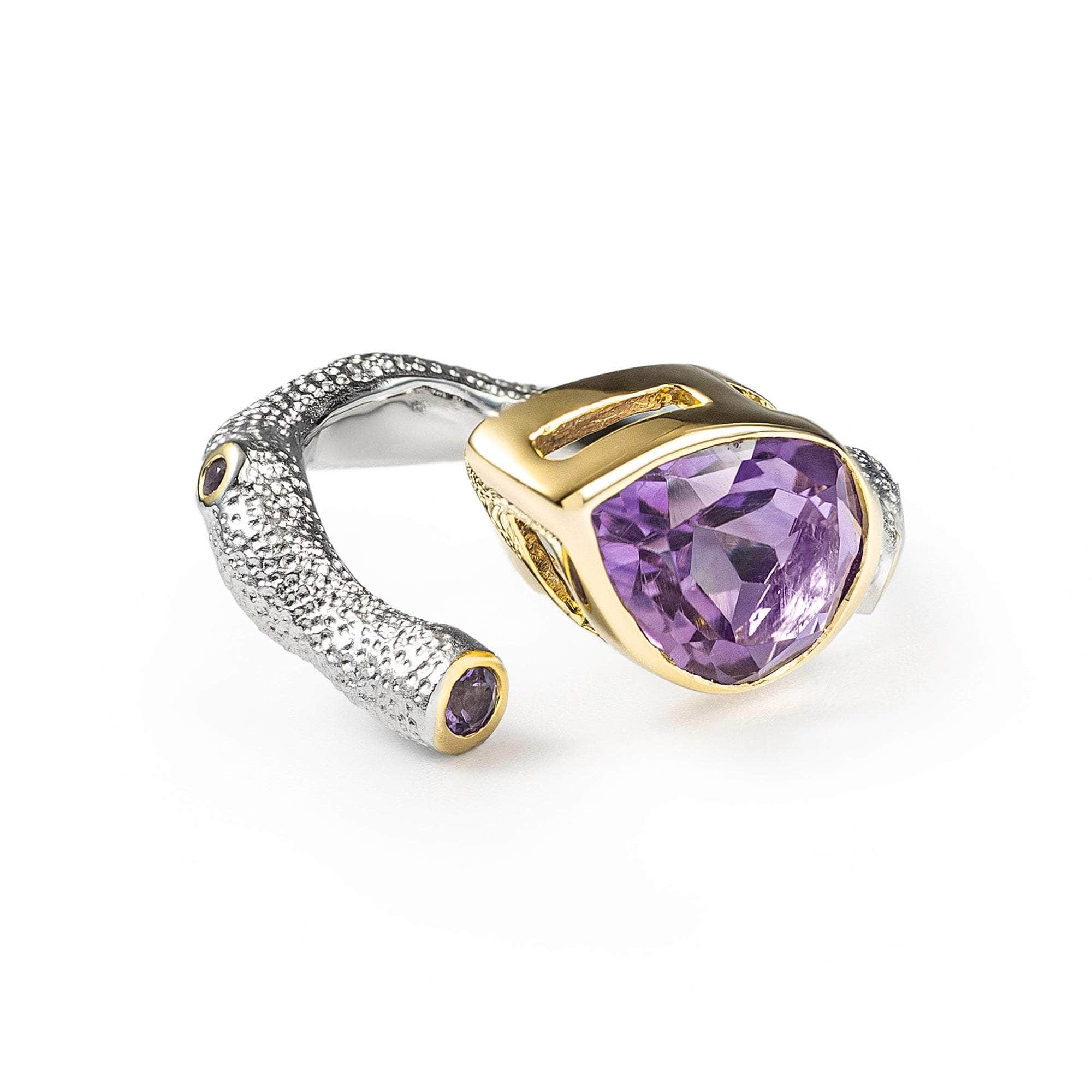 Tangaroa Amethyst Ring GERMAN KABIRSKI