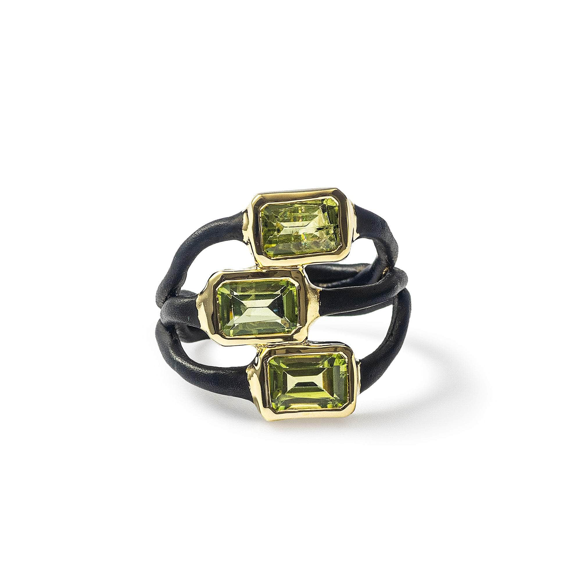 Tattu Peridot Ring GERMAN KABIRSKI