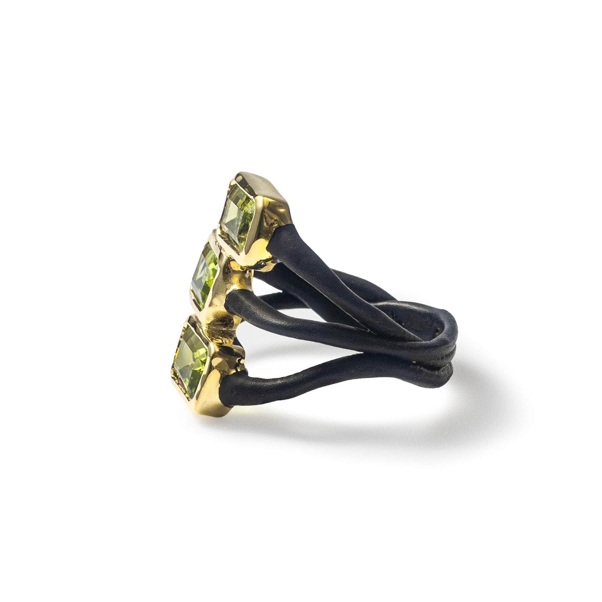 Tattu Peridot Ring GERMAN KABIRSKI