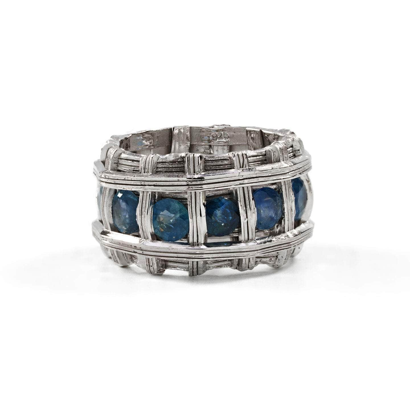 Teni Blue Sapphire Ring GERMAN KABIRSKI