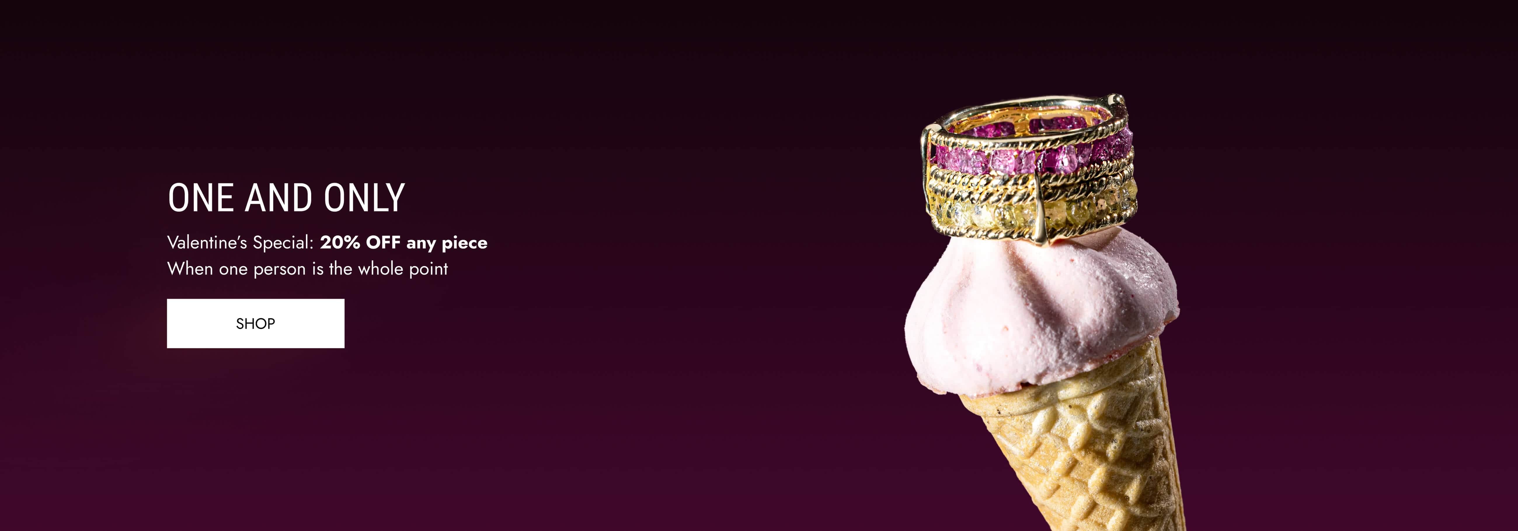 jewelry one and only for valentine's day by german kabirski