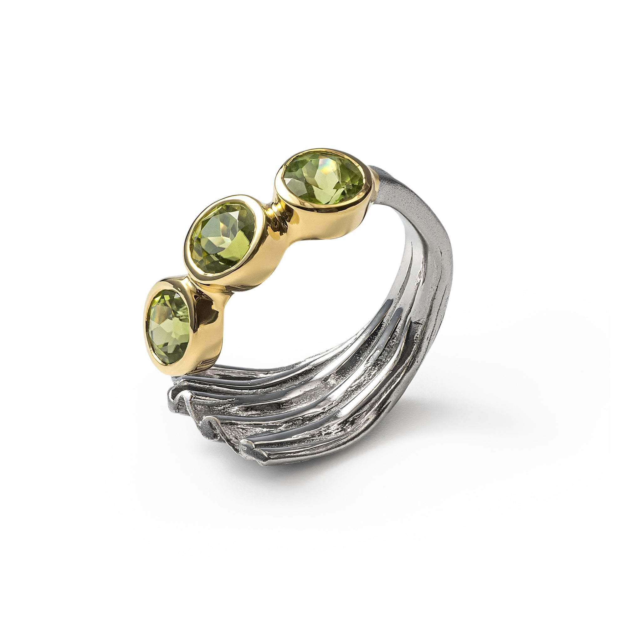 Vesna Peridot Ring GERMAN KABIRSKI