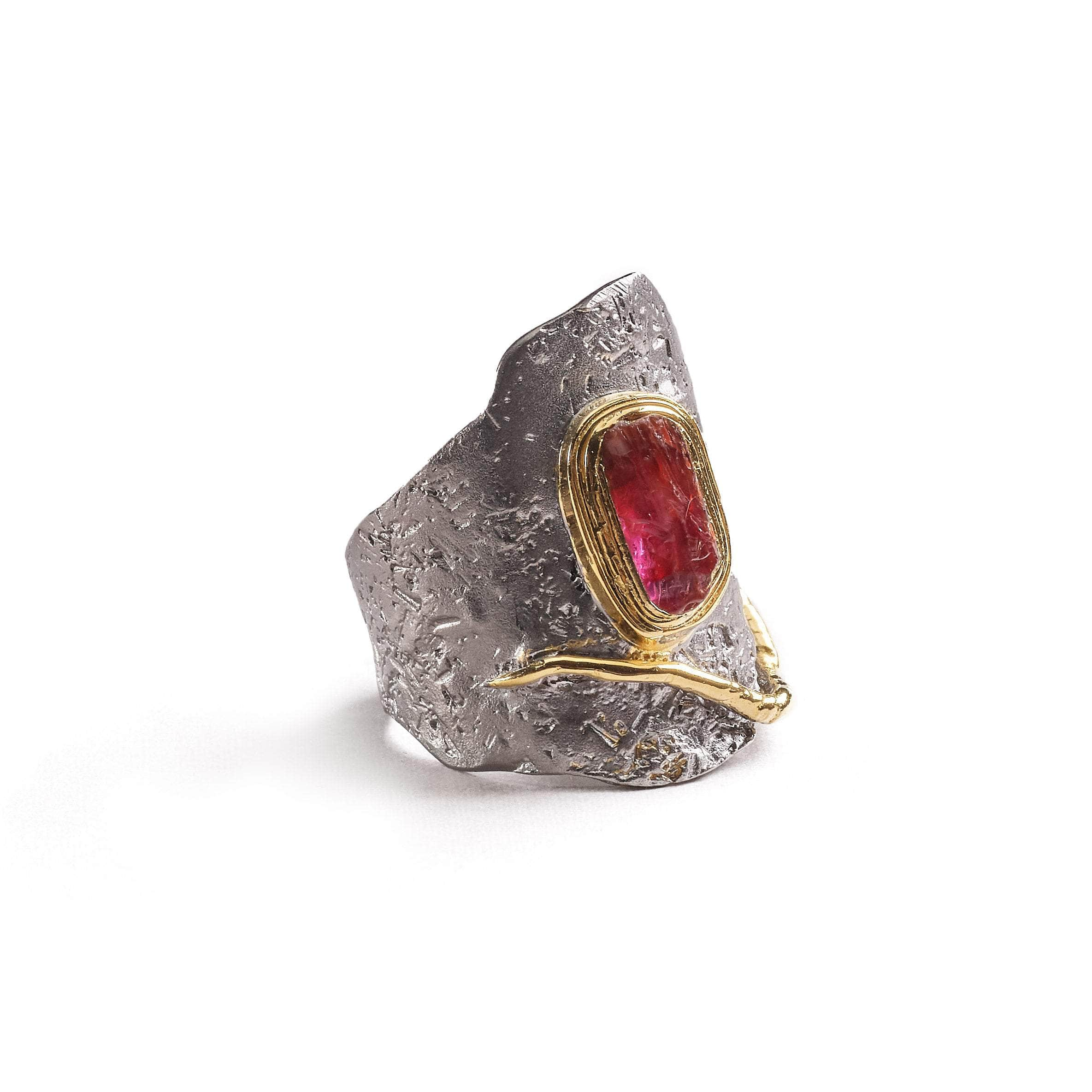 Veturia Ruby Ring GERMAN KABIRSKI