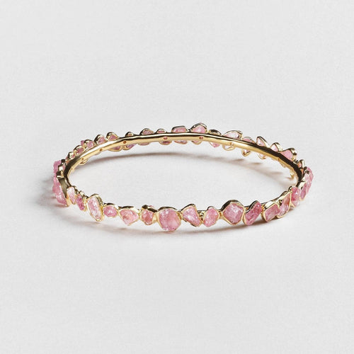 Aten pink sapphaire bangle
