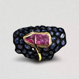 Ring 8 Dynamis Ruby and Sapphire Ring Dynamis Ruby and Sapphire Ring, Ring by GERMAN KABIRSKI