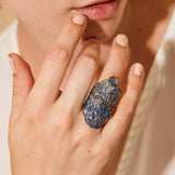 Ring 7.5 Boudica Blue Sapphire Ring Boudica Blue Sapphire Ring, Ring by GERMAN KABIRSKI