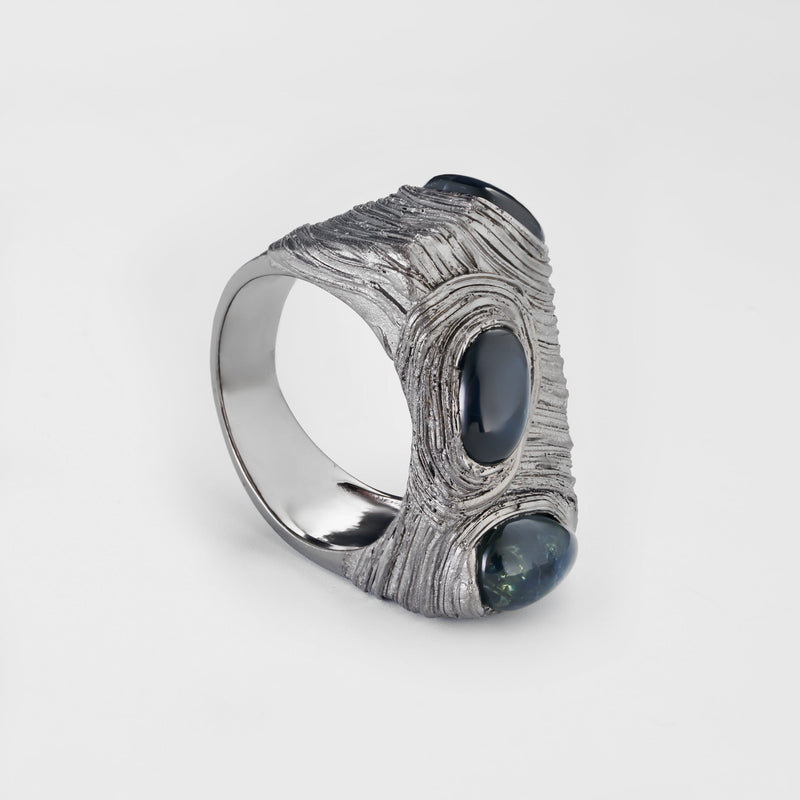 Ring 7 Ladria Sapphire Ring Ladria Sapphire Ring, Ring by GERMAN KABIRSKI