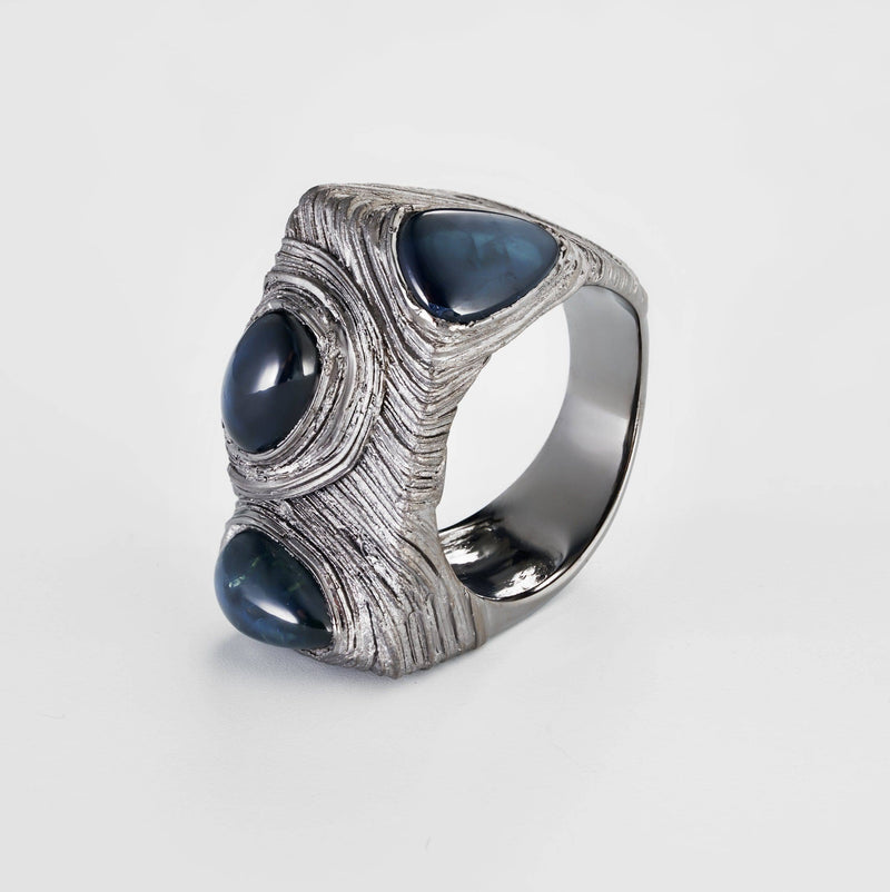 Ring 7 Ladria Sapphire Ring Ladria Sapphire Ring, Ring by GERMAN KABIRSKI