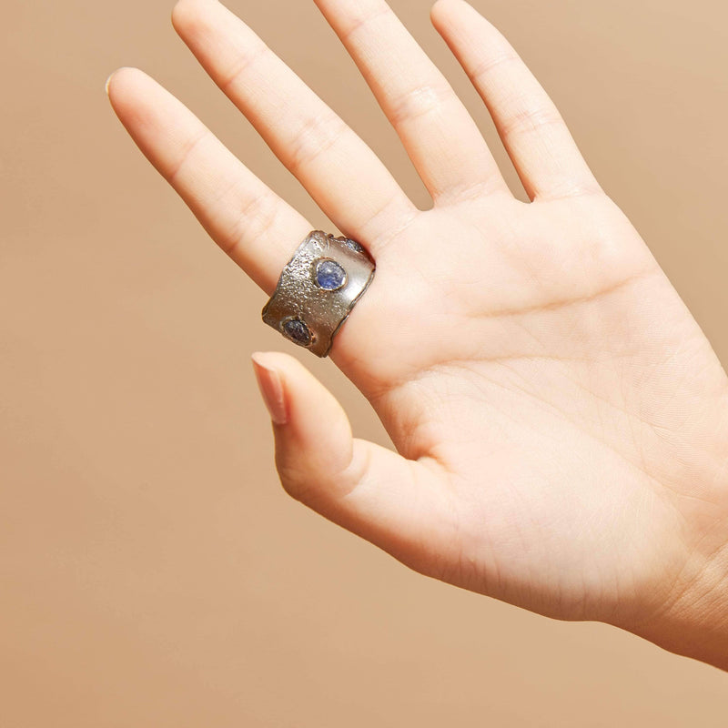 Ring 10 Andrio Sapphire Ring Andrio Sapphire Ring, Ring by GERMAN KABIRSKI