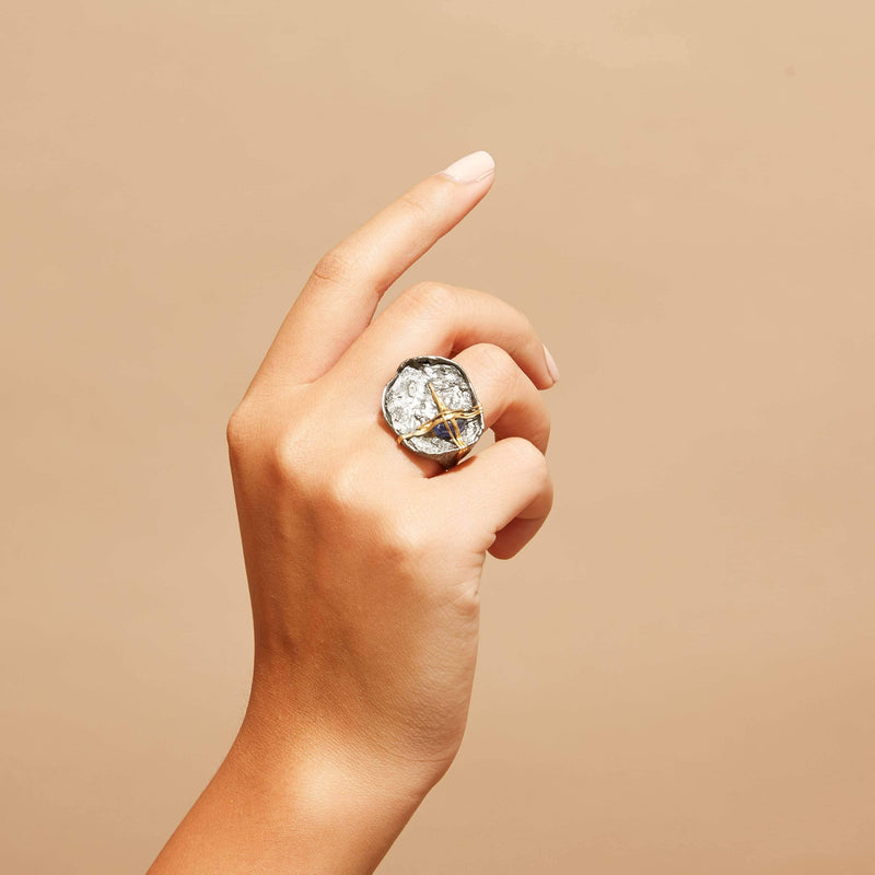 Ring 5.5 Vilan Sapphire and Ruby Ring Vilan Sapphire and Ruby Ring, Ring by GERMAN KABIRSKI