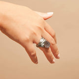 Ring 5.5 Tanith Garnet Ring Tanith Garnet Ring, Ring by GERMAN KABIRSKI