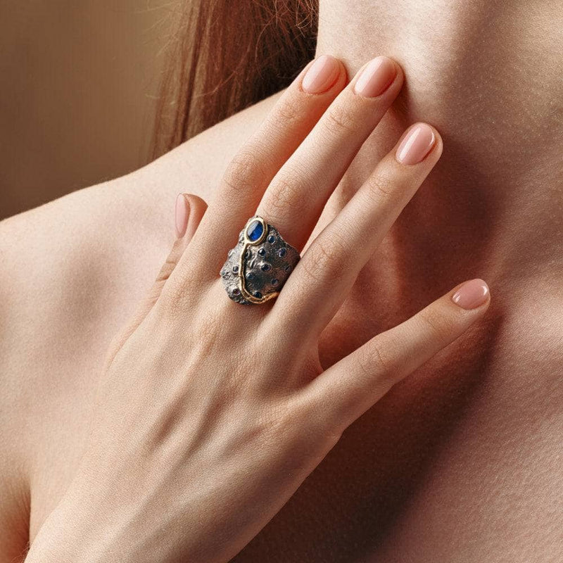 Ring 7 Quina Sapphire Ring Quina Sapphire Ring, Ring by GERMAN KABIRSKI