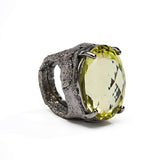 Ring 5.5 Tinet Lemon Quartz Ring Tinet Lemon Quartz Ring, Ring by GERMAN KABIRSKI