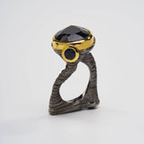 Ring 5.5 Opalla Black Sapphire Ring Opalla Black Sapphire Ring, Ring by GERMAN KABIRSKI