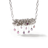 Necklace silver Drupp Pink Sapphire Necklace Drupp Pink Sapphire Necklace, Necklace by GERMAN KABIRSKI