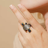 Ring Ima Blue Sapphire Ring Ima Blue Sapphire Ring, Ring by GERMAN KABIRSKI