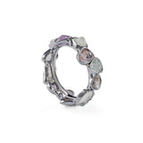 Ring Livia Fancy Sapphire Ring (Black Rhodium) Livia Fancy Sapphire Ring, Ring by GERMAN KABIRSKI