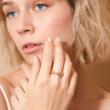 Livia Light Sapphire Ring GERMAN KABIRSKI