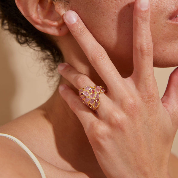 Nerissa Ruby and Pink Sapphire Ring GERMAN KABIRSKI