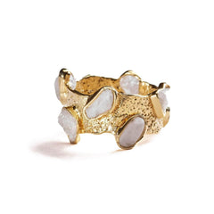 Sarin White Sapphire Ring