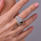 Ring Ikhoni Blue Sapphire Ring Ikhoni Blue Sapphire Ring, Ring by GERMAN KABIRSKI
