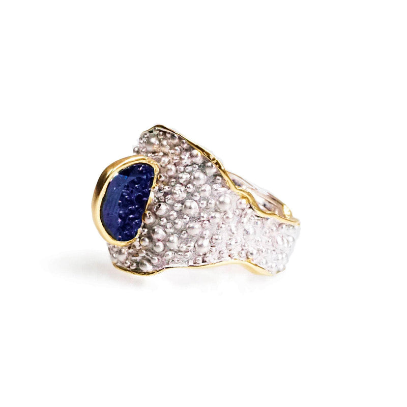 Ikhoni Blue Sapphire Ring GERMAN KABIRSKI