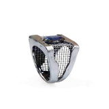 Ring Reillis Blue Sapphire Ring Reillis Blue Sapphire Ring, Ring by GERMAN KABIRSKI