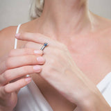 Ring Picco Blue Sapphire Ring Picco Blue Sapphire Ring, Ring by GERMAN KABIRSKI