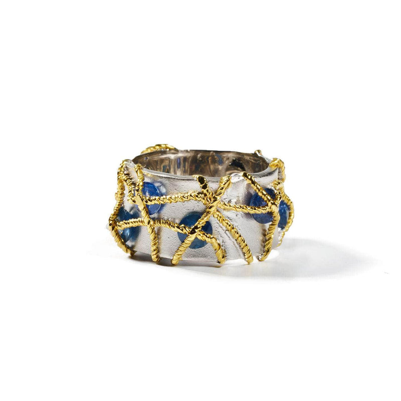 Nephila Blue Sapphire Ring GERMAN KABIRSKI