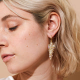 Earrings gold Narin Fancy Sapphire Earrings Narin Fancy Sapphire Earrings, Earrings by GERMAN KABIRSKI