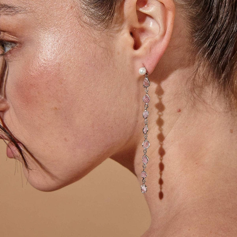Curio Small Spinel Earrings (Pin&Pearl) GERMAN KABIRSKI