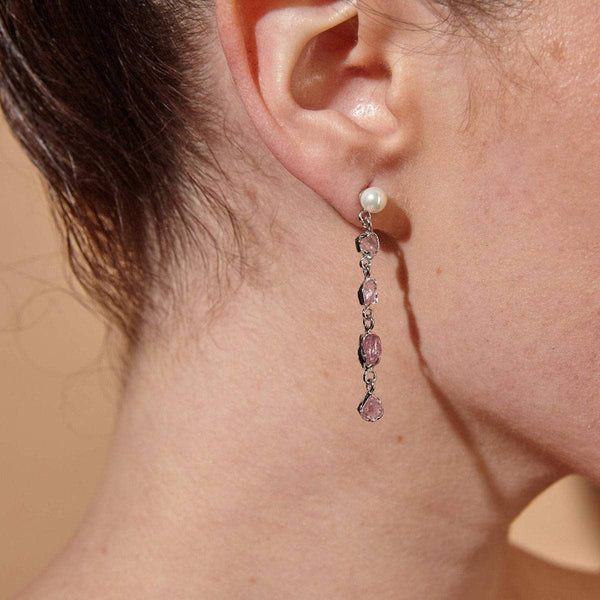 Earrings Pin&Pearl Curio Small Spinel Earrings (Pin&Pearl) Curio Small Spinel Earrings, Earrings by GERMAN KABIRSKI